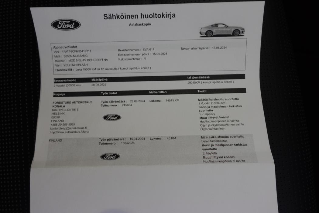 FORD Mustang 2024