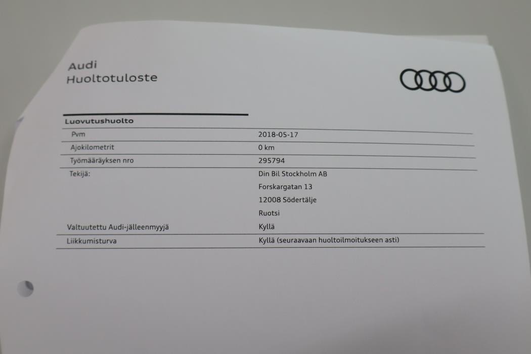 AUDI A4 2018