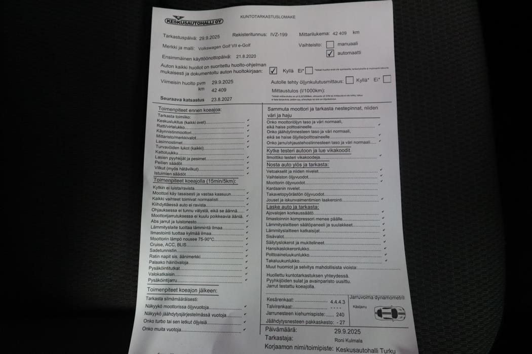 VOLKSWAGEN Golf 2020
