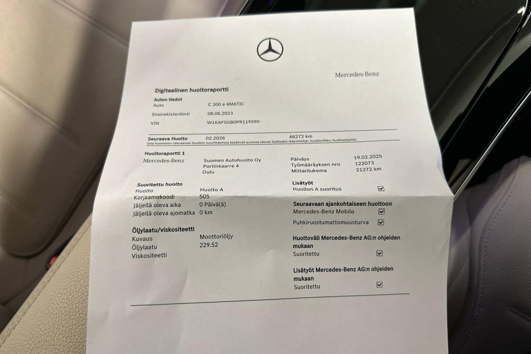 MERCEDES-BENZ C 2023