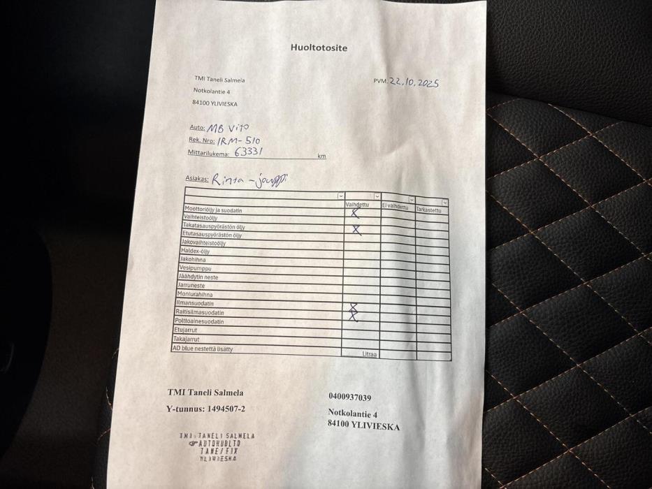 MERCEDES-BENZ Vito 2021