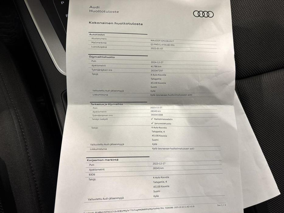 AUDI Q3 2022