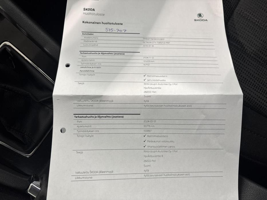 SKODA OCTAVIA 2019