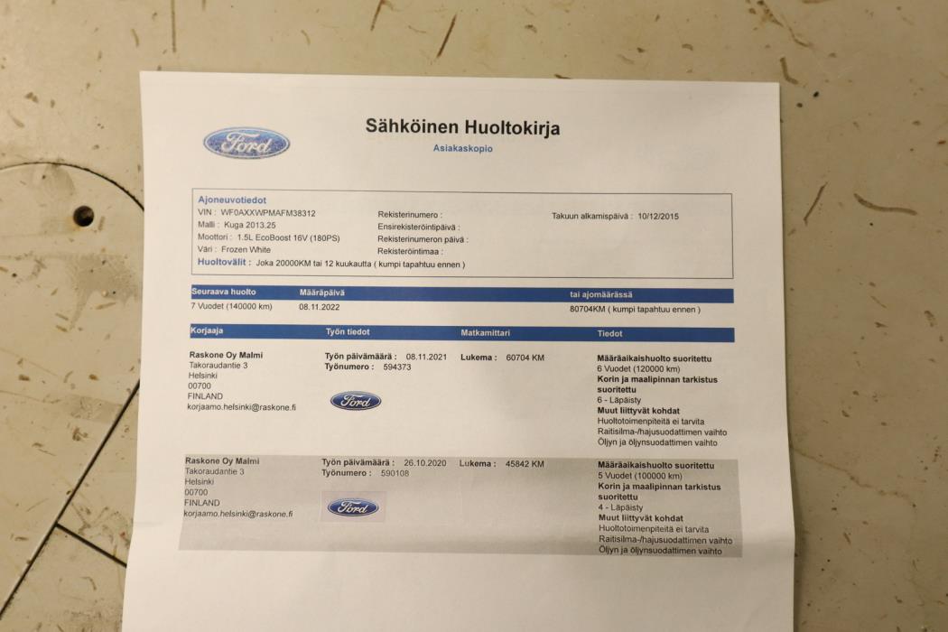 FORD Kuga 2016