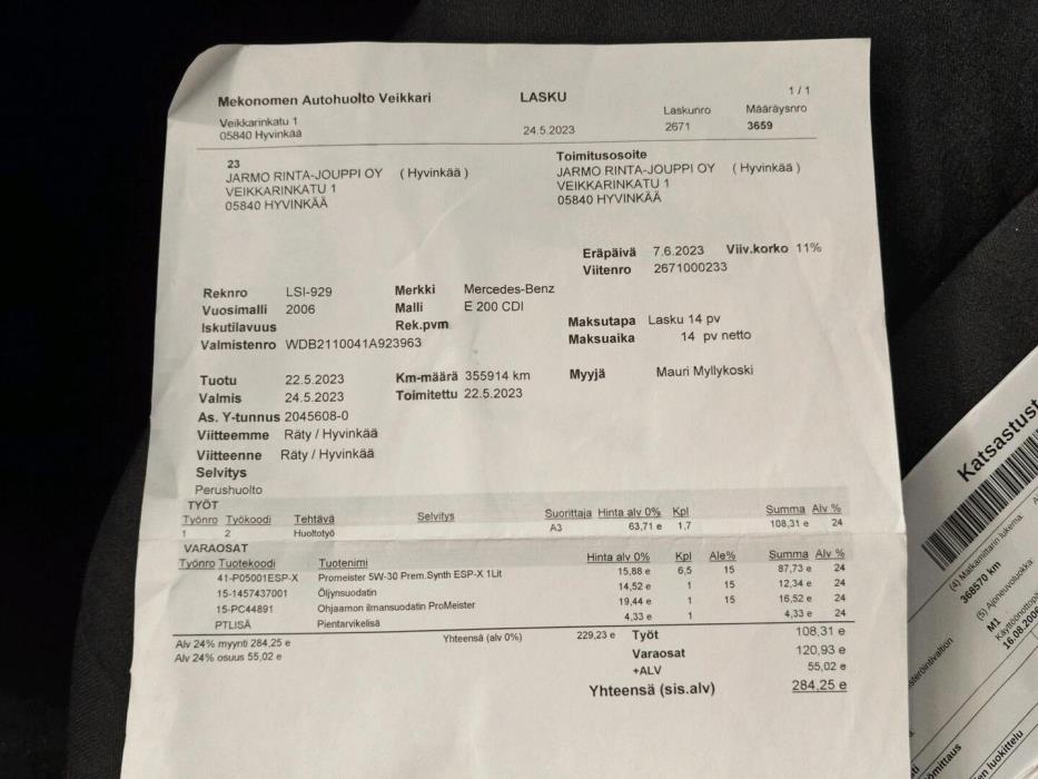 MERCEDES-BENZ E 2006