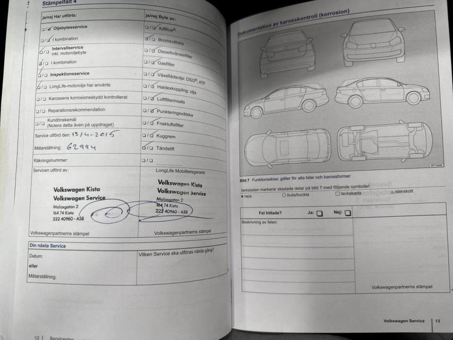 VOLKSWAGEN Passat 2012