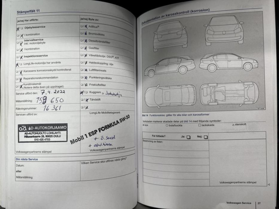 VOLKSWAGEN Passat 2012