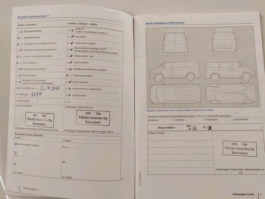 VOLKSWAGEN TRANSPORTER 2015