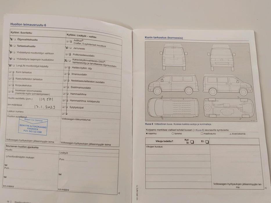 VOLKSWAGEN TRANSPORTER 2015