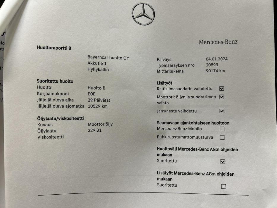 MERCEDES-BENZ B 2016