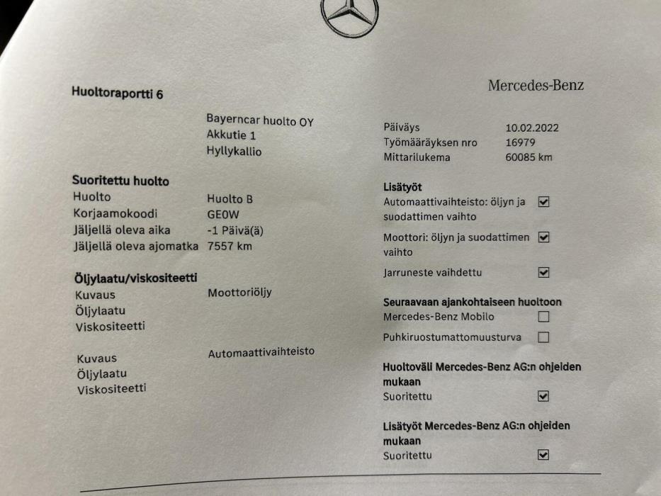 MERCEDES-BENZ B 2016