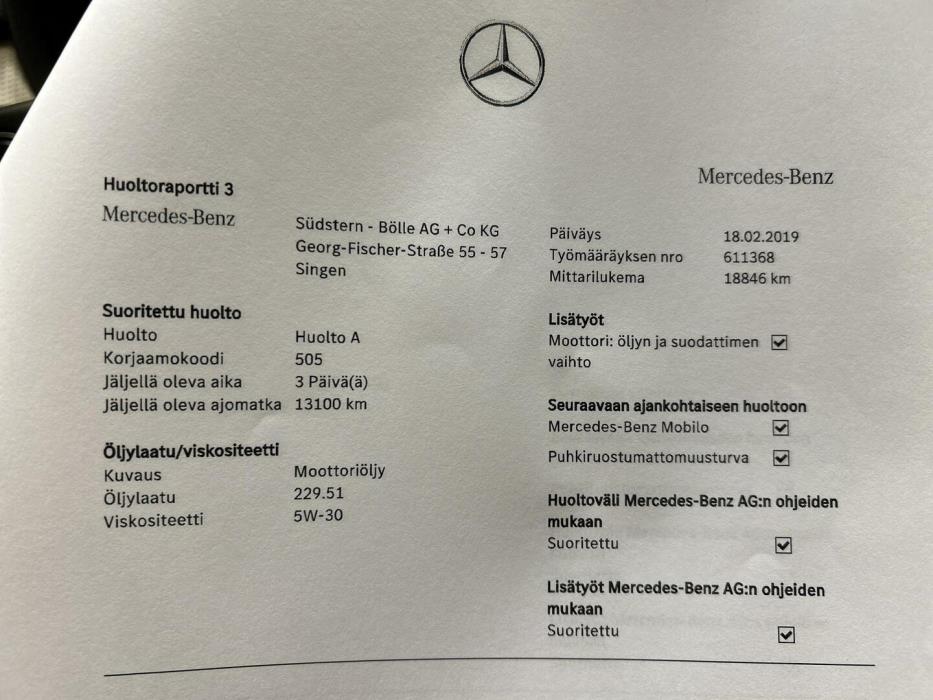 MERCEDES-BENZ B 2016