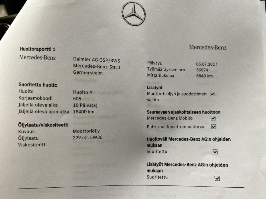 MERCEDES-BENZ B 2016