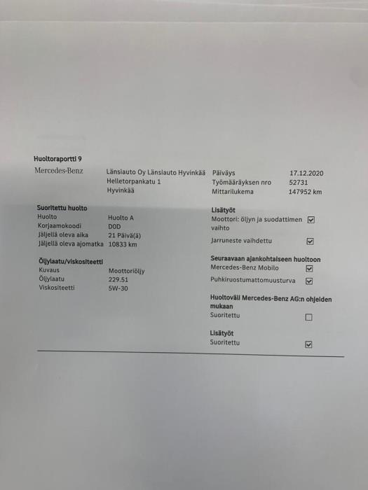 MERCEDES-BENZ E 2010