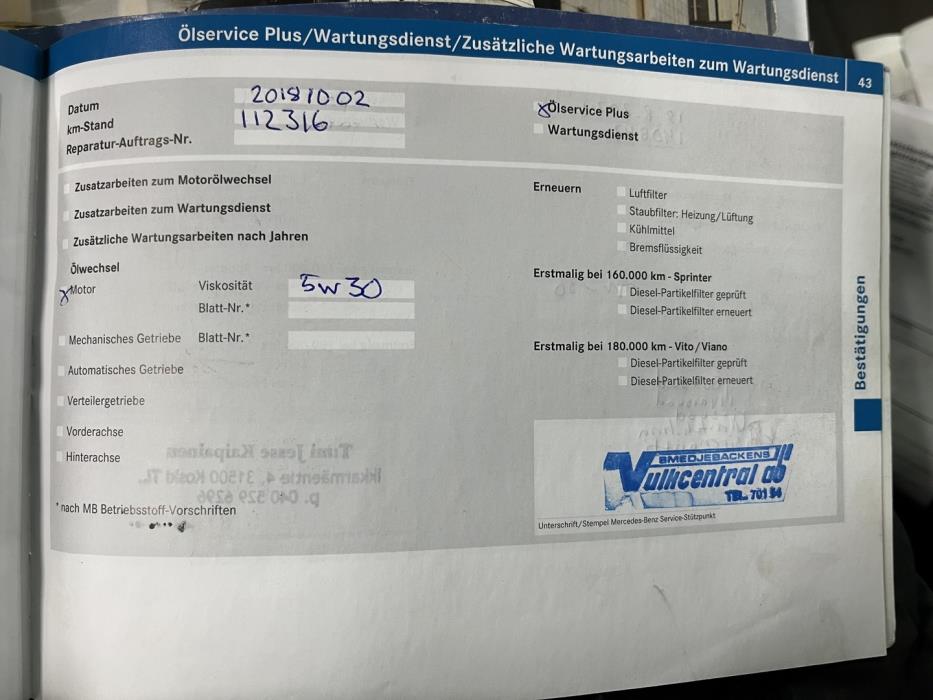 MERCEDES-BENZ Sprinter 2009