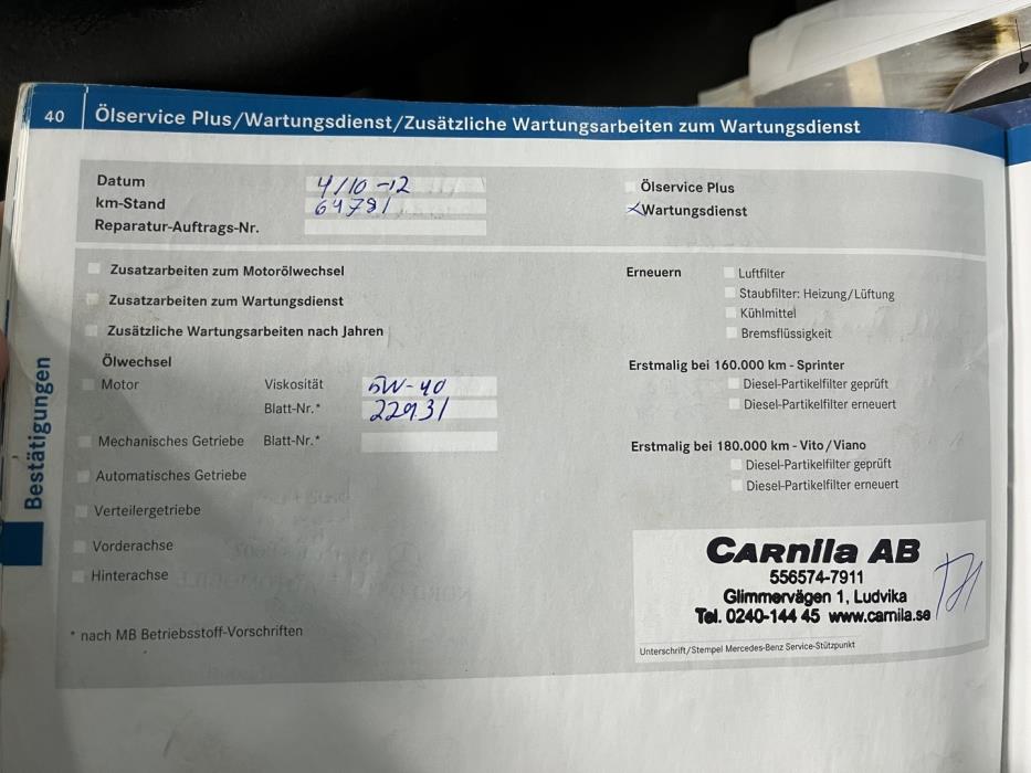 MERCEDES-BENZ Sprinter 2009