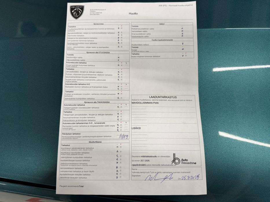 PEUGEOT 308 2023