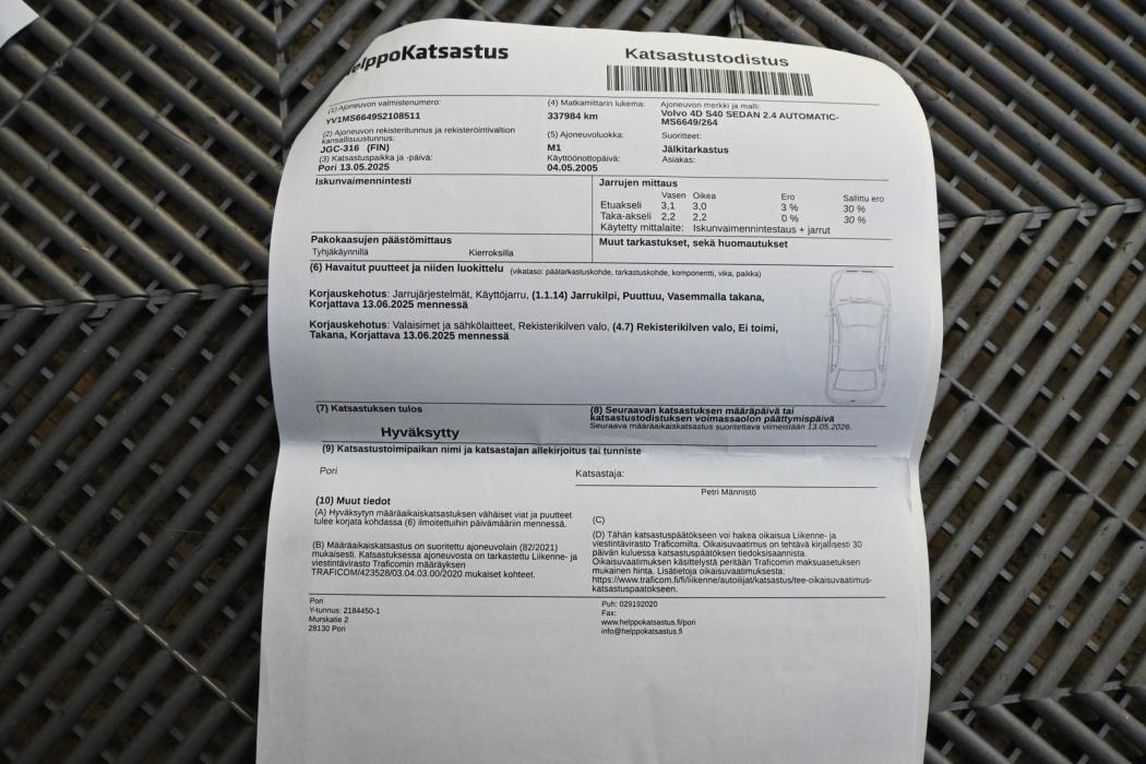 VOLVO S40 2005