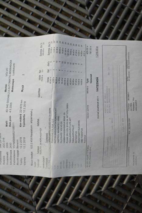 VOLVO S40 2005