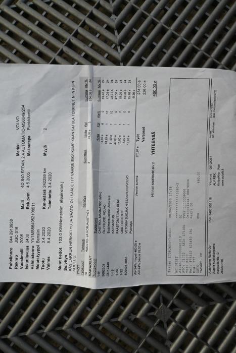 VOLVO S40 2005