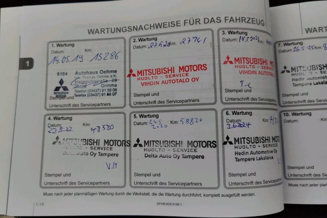 Mitsubishi Outlander PHEV 2018