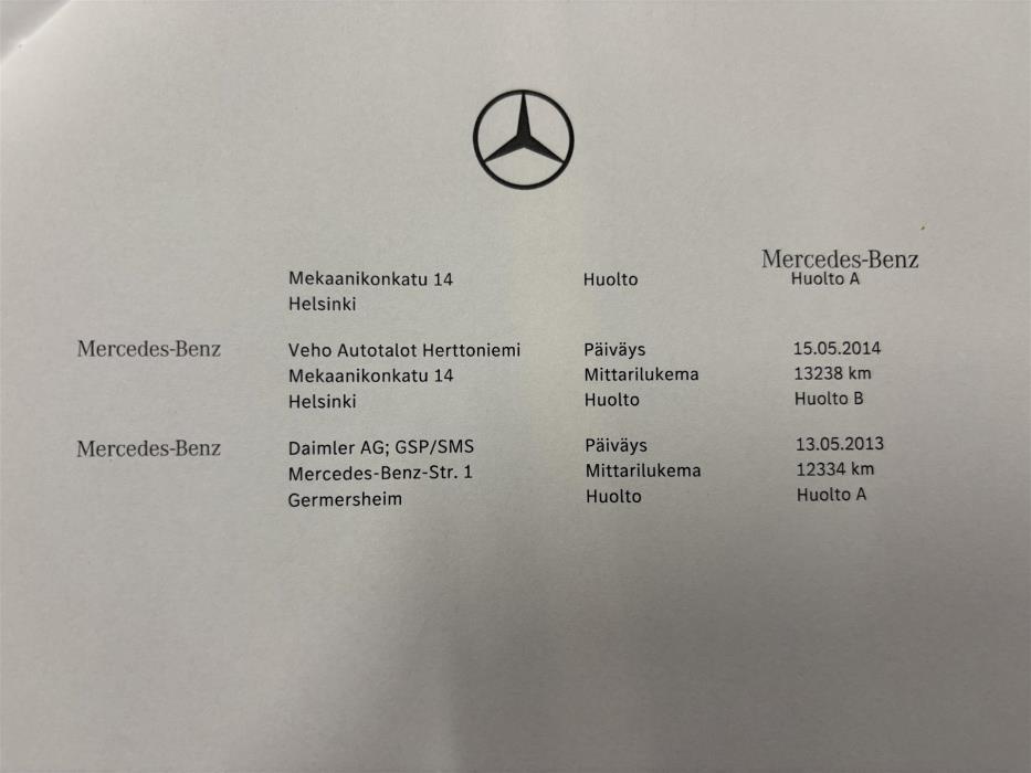 Mercedes-Benz E 2012