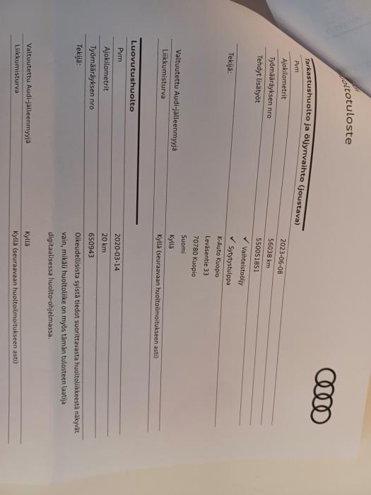 AUDI Q5 2020