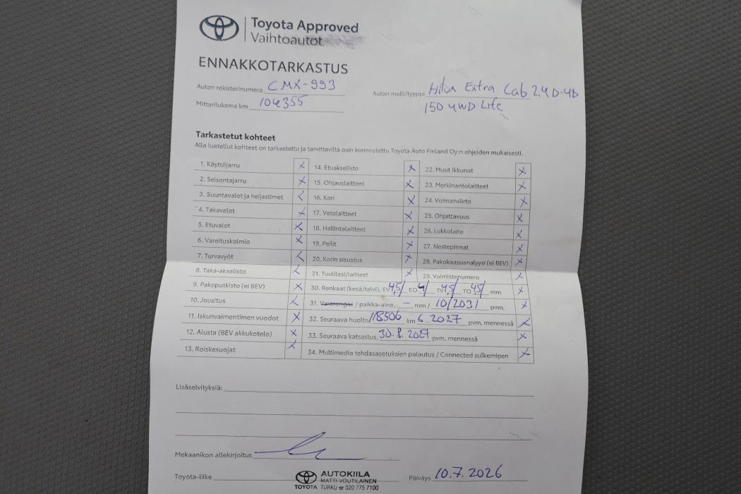TOYOTA HILUX 2019