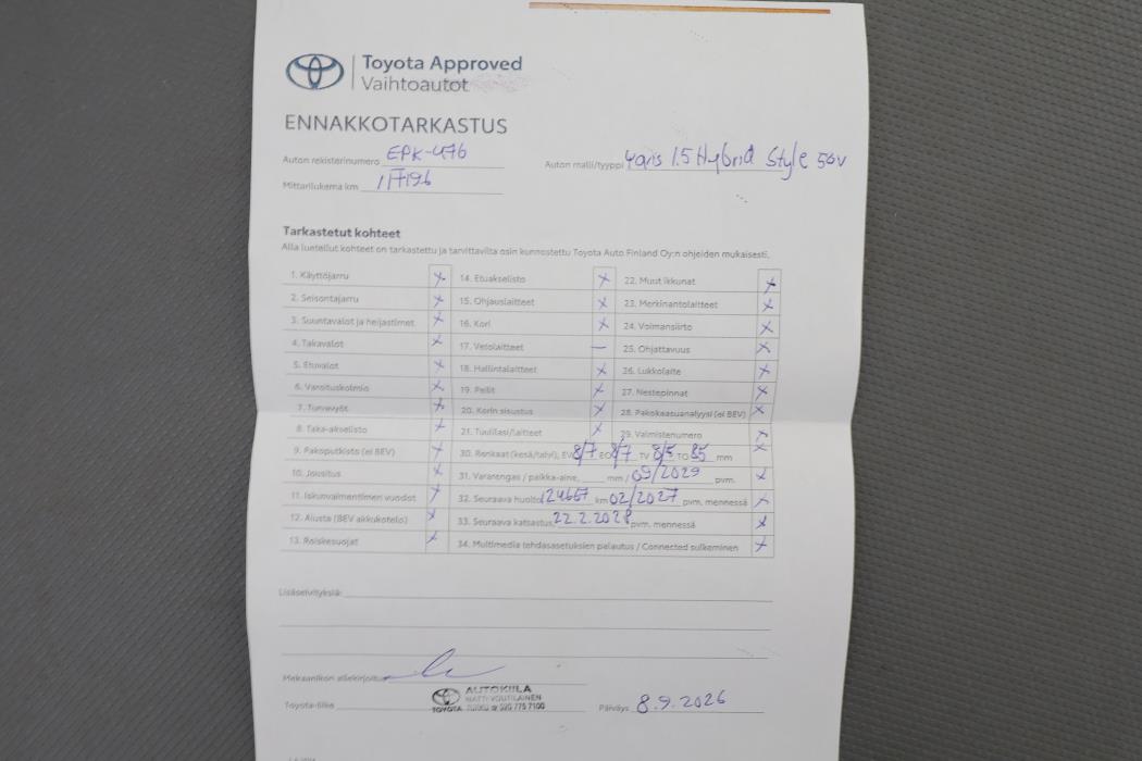 TOYOTA YARIS 2018