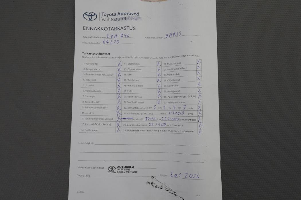 TOYOTA YARIS 2024