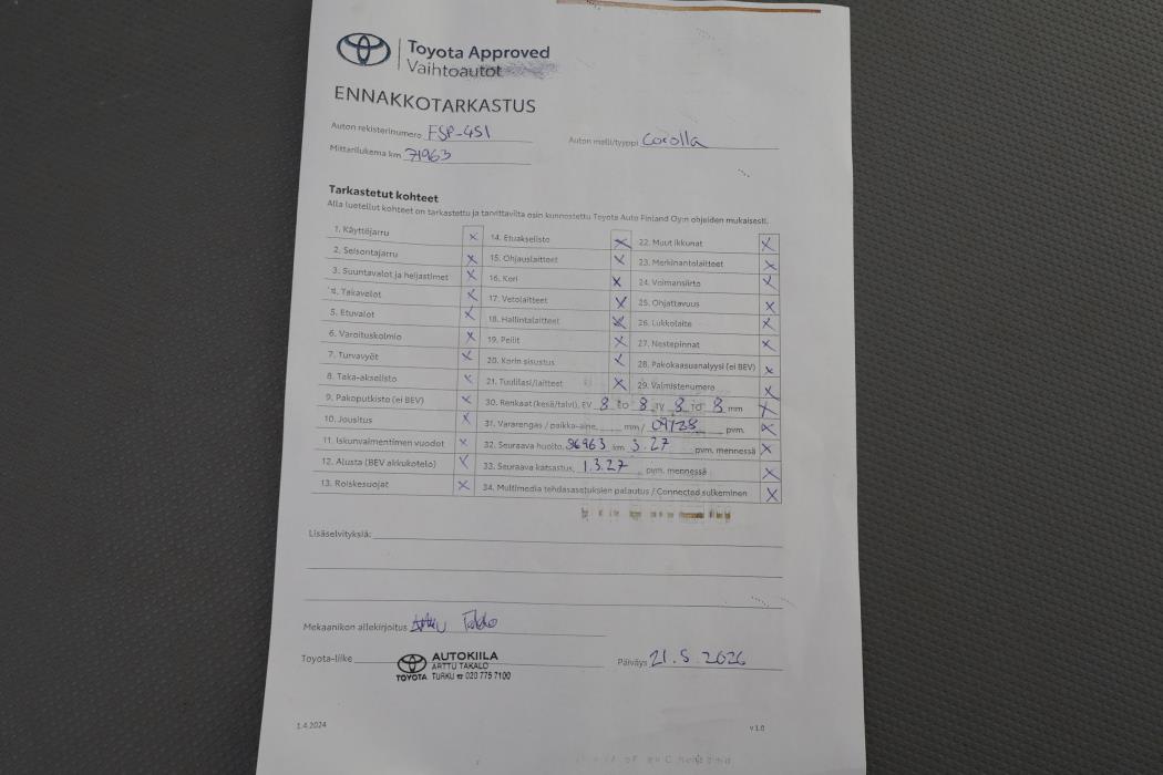 TOYOTA COROLLA 2023