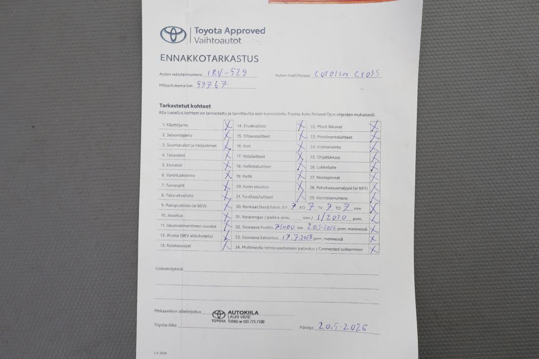 TOYOTA Corolla Cross 2024