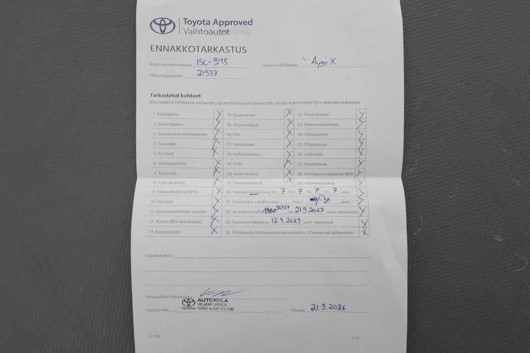 TOYOTA Aygo X 2025