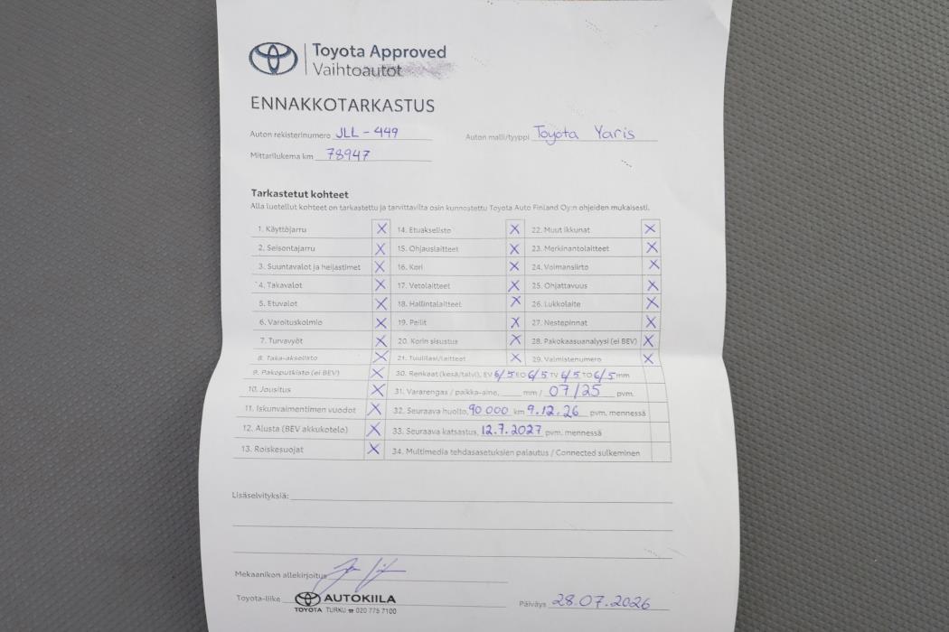 TOYOTA YARIS 2019