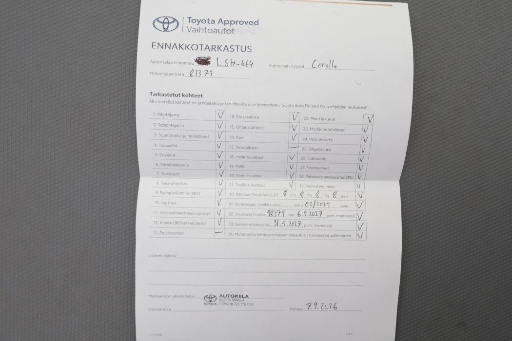 TOYOTA COROLLA 2023