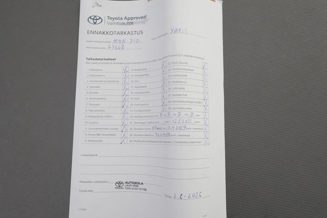 TOYOTA YARIS 2018