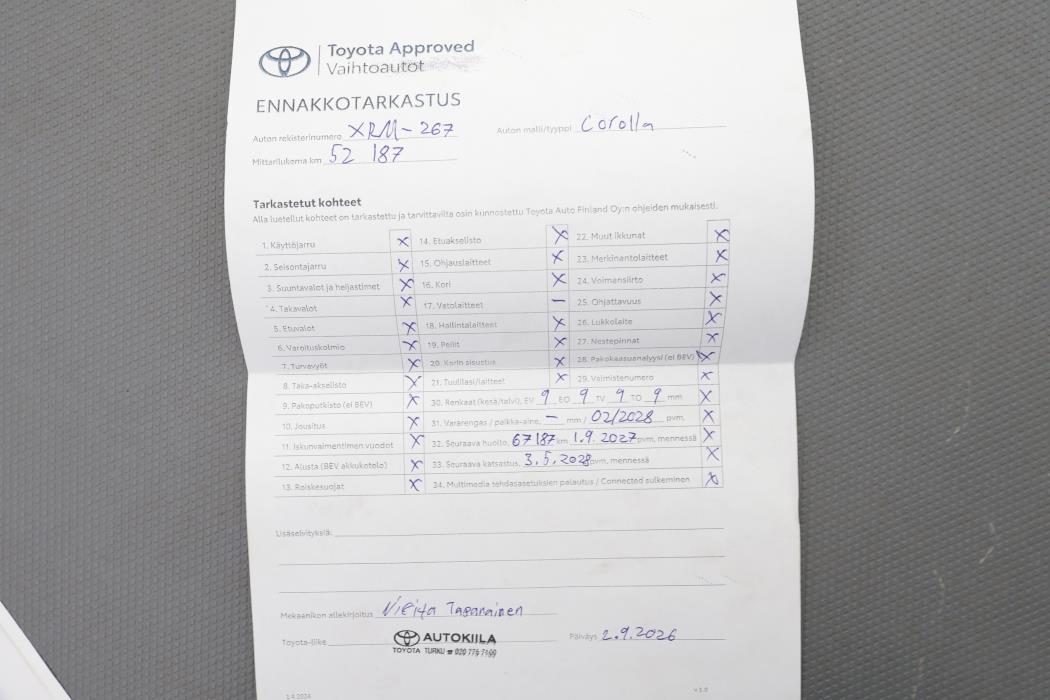 TOYOTA COROLLA 2022