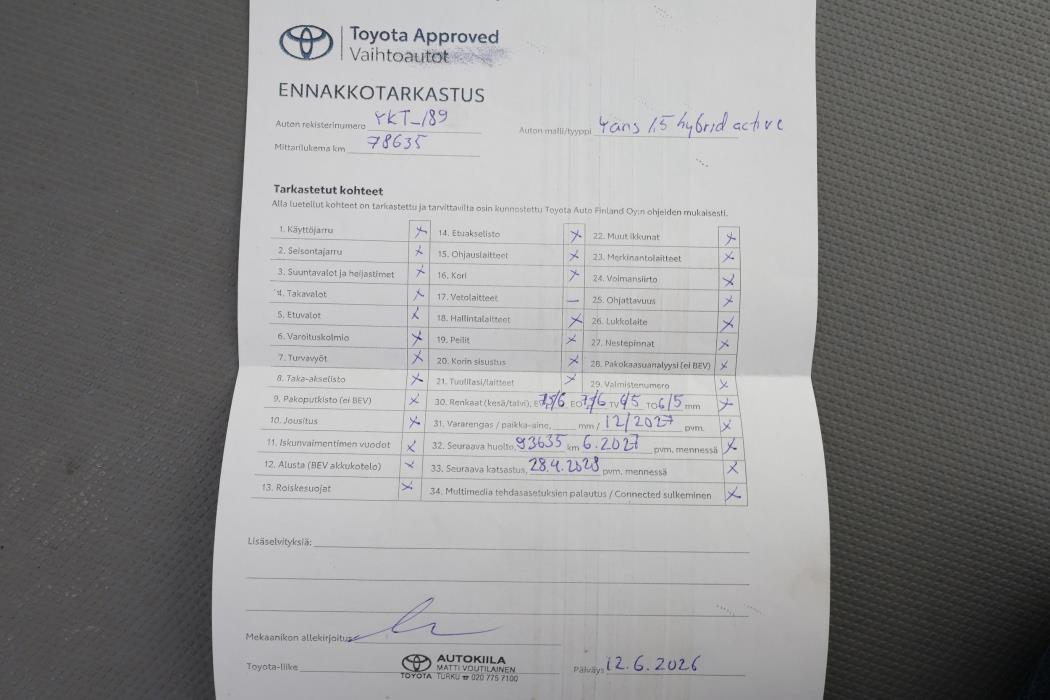 TOYOTA YARIS 2022