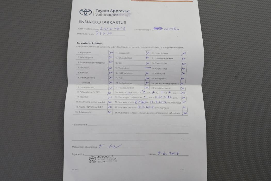 TOYOTA COROLLA 2020