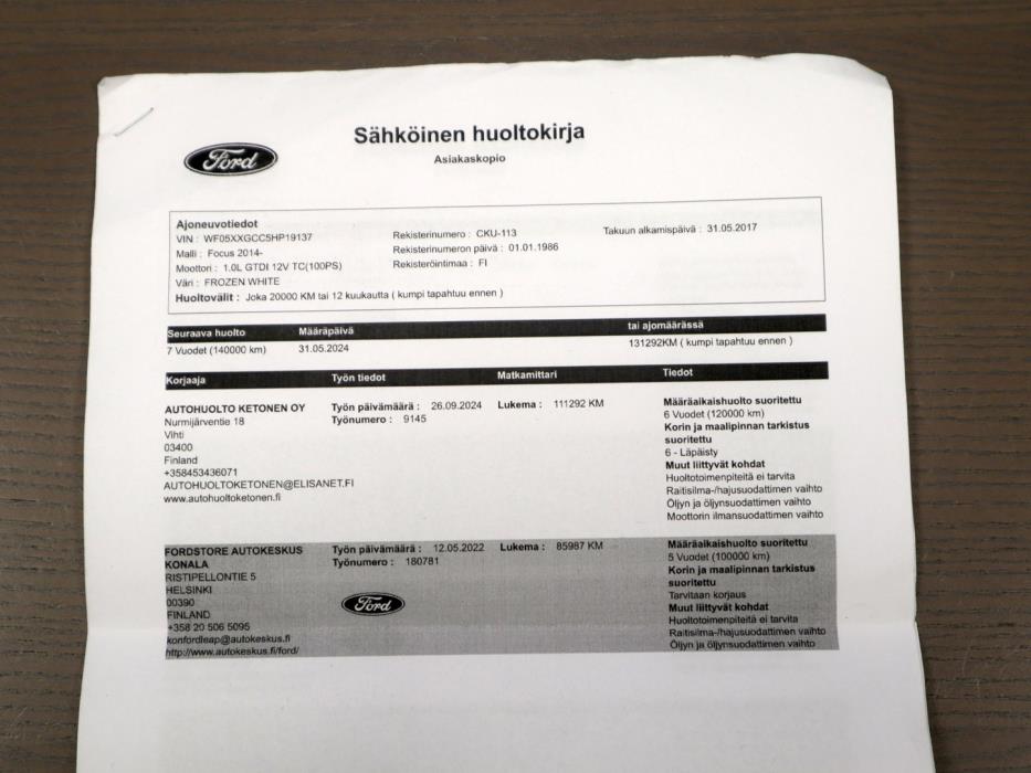 FORD Focus 2017