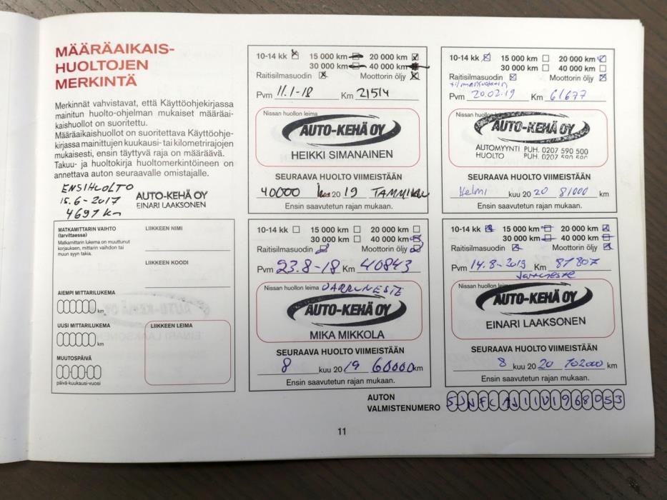 NISSAN Qashqai 2017