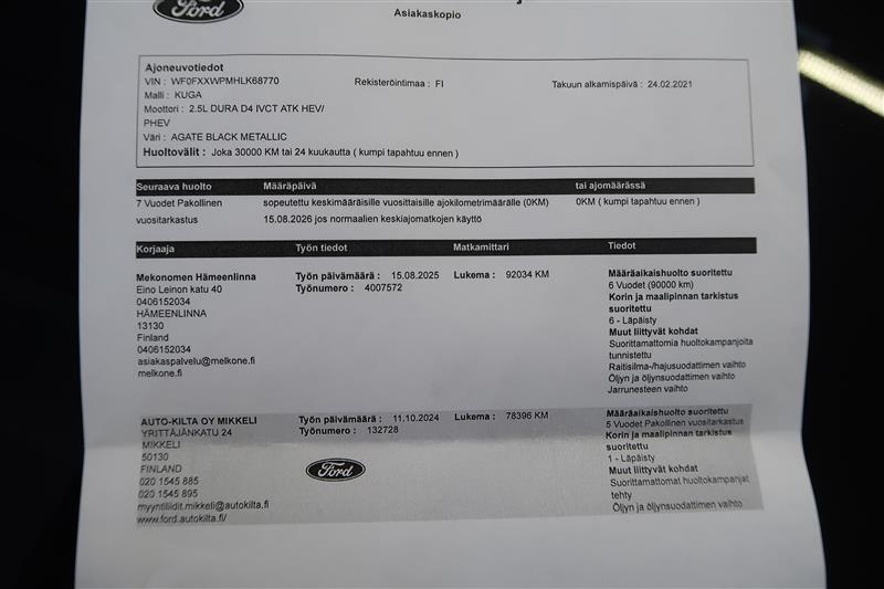 Ford Kuga 2021