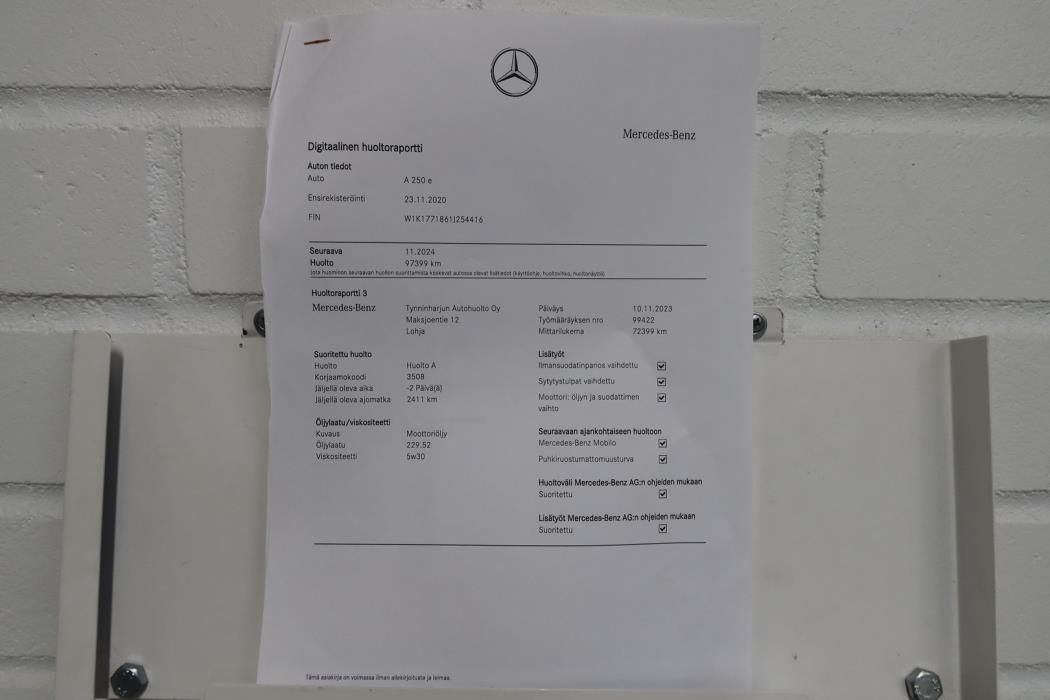 MERCEDES-BENZ A 2020