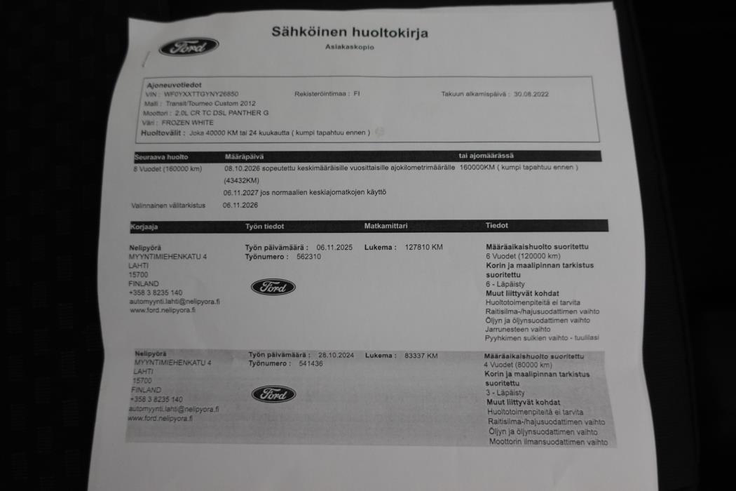 FORD Transit Custom 2022