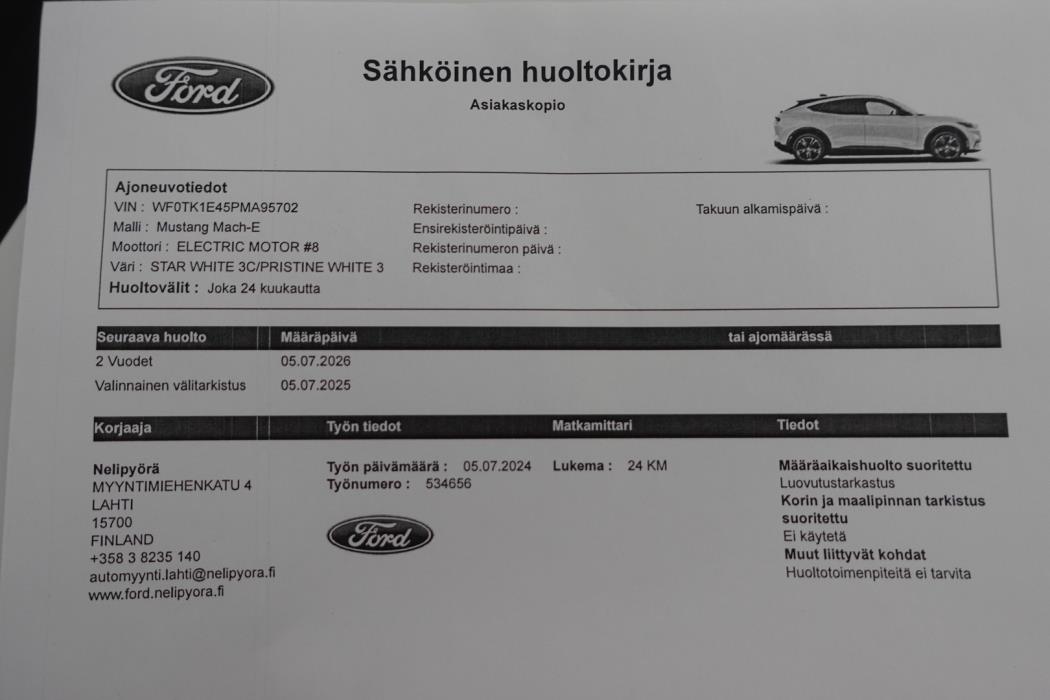 FORD Mustang Mach-E 2024