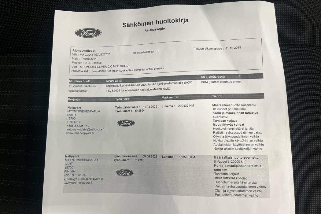 FORD Transit 2019