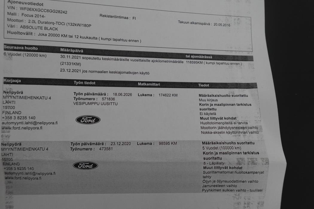 FORD Focus 2016