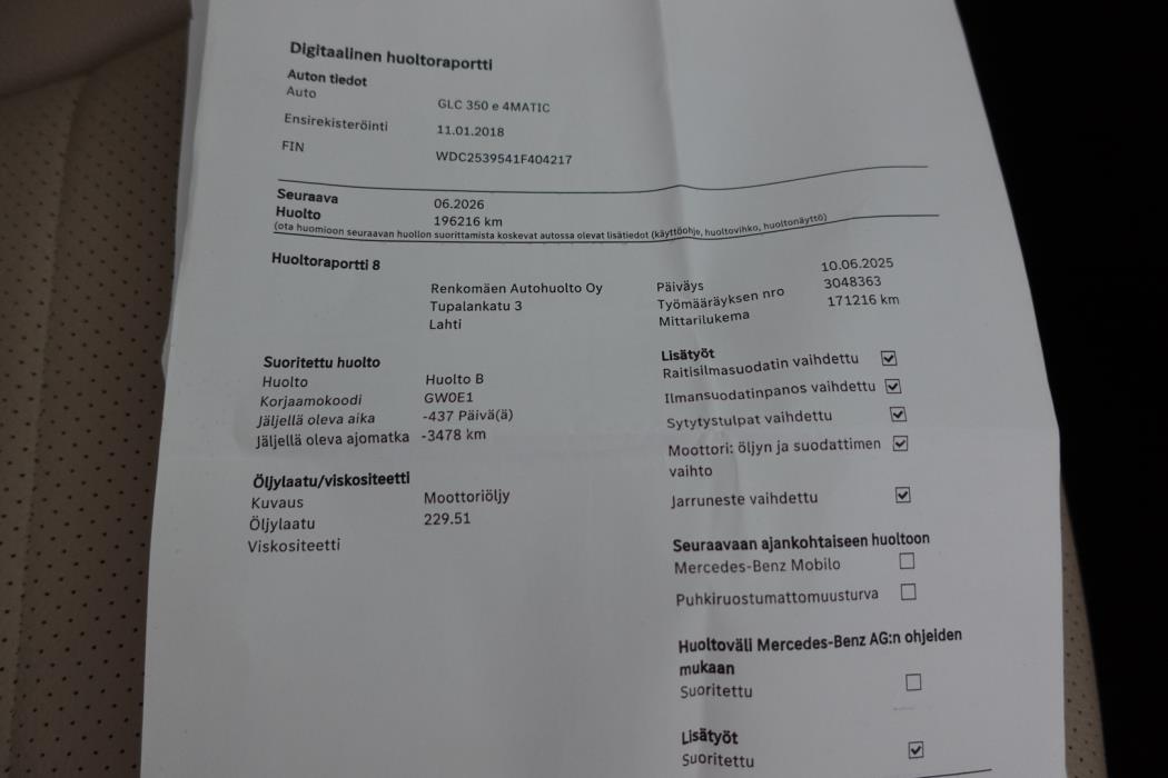 MERCEDES-BENZ GLC 2018