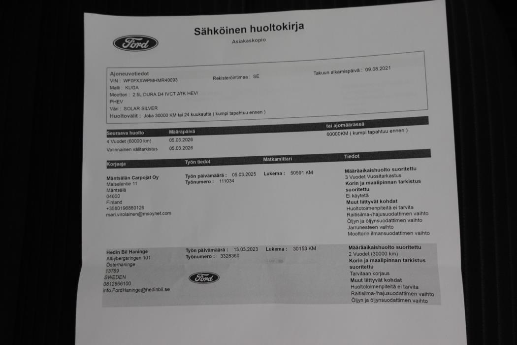 FORD Kuga 2021