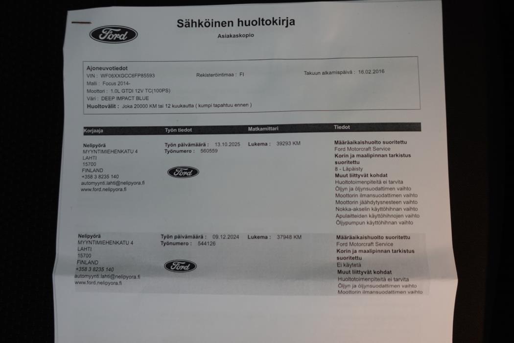 FORD Focus 2016